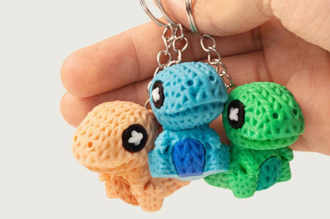 ÖRGÜ DİNAZOR ANAHTARLIK - 1